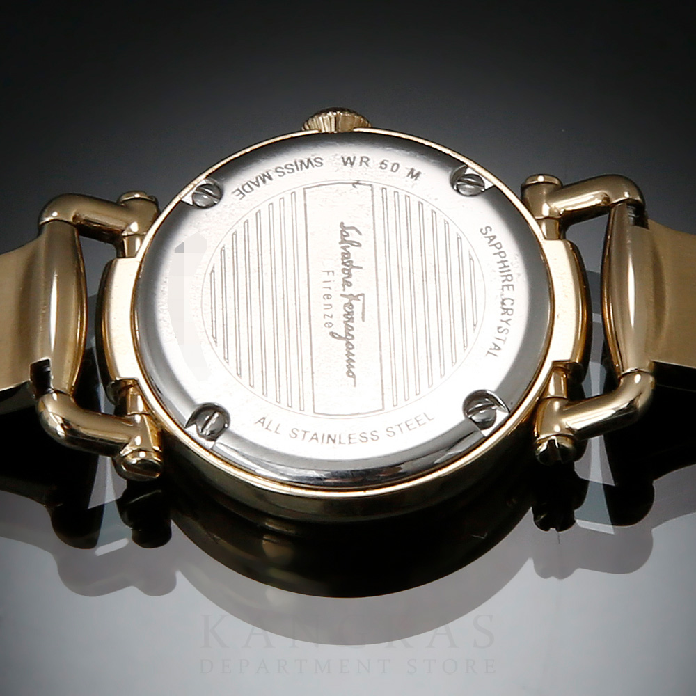 FERRAGAMO(USED)페레가모 금장 시계